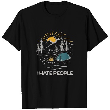 Discover I Hate People Funny Camping T Shirts