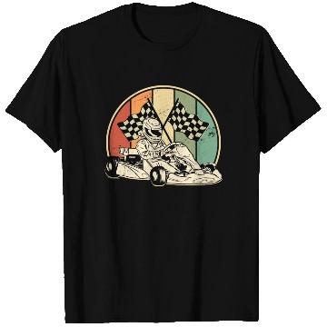 Discover Kart Karting Retro Racing Kart Training Gift T Shirts