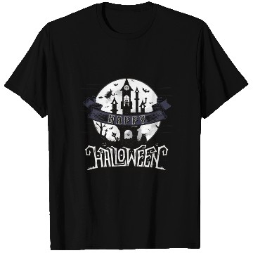 Discover Haunted Castle: Embrace the Halloween Night T Shirts