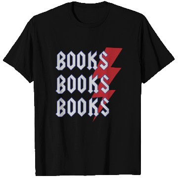 Discover Reading Teacher Cool Books Thunderbolt Men Women T Shirts