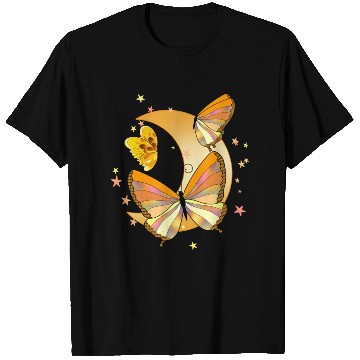Discover Orange butterflies moon aesthetic butterfly insect T Shirts