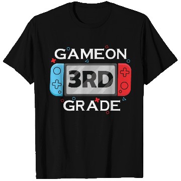 Discover Back To School Game On 3rd Grade Funny Gamer Kid T Shirts