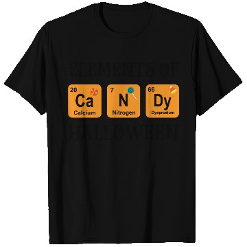 Discover Halloween Candy Sweets Chemistry Elements Of T Shirts