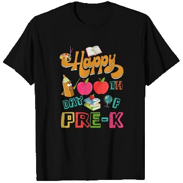 Discover 100 Days Of School Teacher Preschool Pre K Funny T Shirts