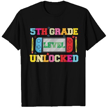 Discover 5TH Grade Level Unlocked Women Back to School T Shirts