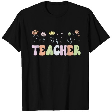 Discover Teacher Wildflower T Shirts