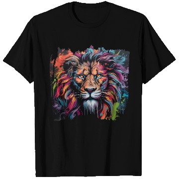 Discover Graffiti Style Lion | Lion Lovers T Shirts