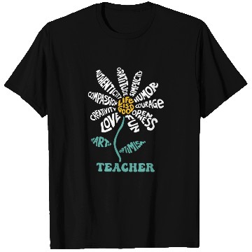 Discover Life-is Good Teacher Humor Courage Openness T Shirts