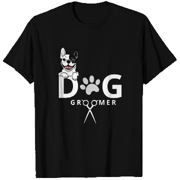 Discover Dog Groomer T Shirts Dog Grooming Outfit