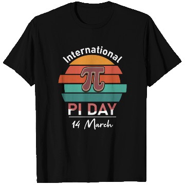 Discover Happy Pi Day Mathematic Math Teacher Vintage T Shirts