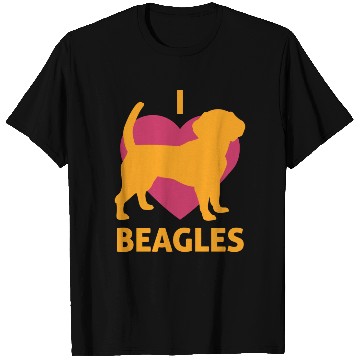 Discover I Heart Beagles Love Beagle Pet Lover Animal T Shirts