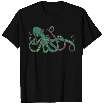 Discover Green Octopus T Shirts