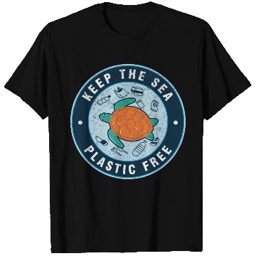 Discover Keep The Sea Plastic Free Save The Ocean T Shirts