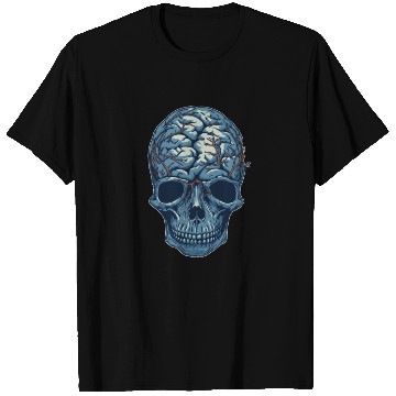 Discover Psychology Psychologist Skull T Shirts