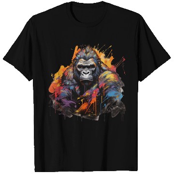 Discover Stoic Gorilla. Quiet Power, Graffiti Style. T Shirts