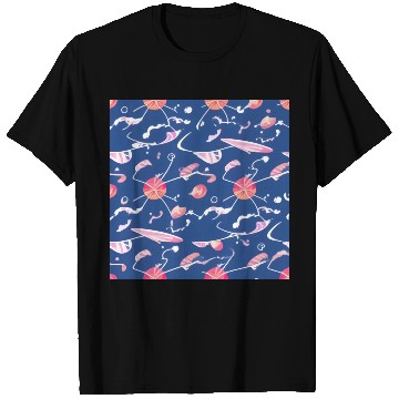 Discover Galaxy nebula art T Shirts