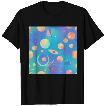 Discover Galaxy nebula art T Shirts