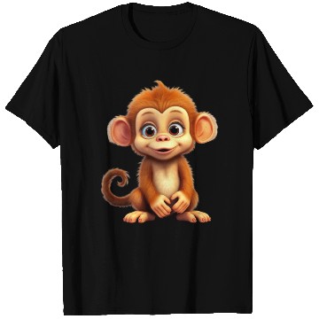 Discover Cute Monkey for Kids for a Kid T Shirts
