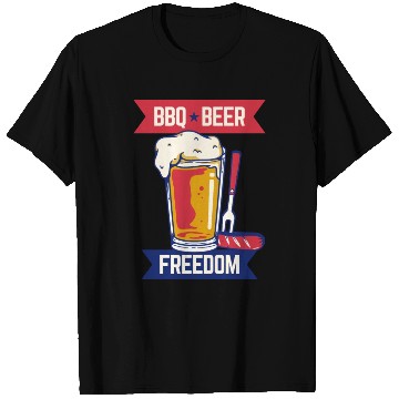 Discover Bbq Beer Freedom Beer Lover T Shirts