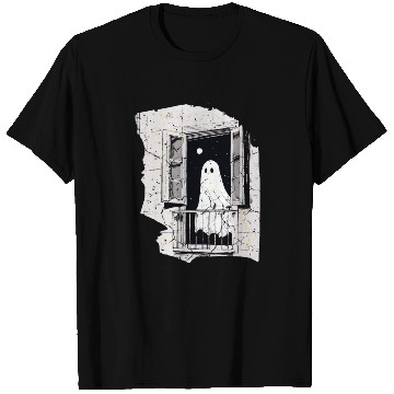 Discover Spooky Ghost in the Window, Boo in the Window T Shirts