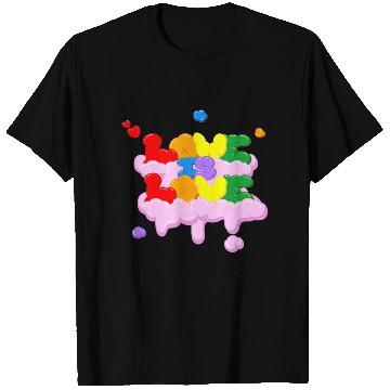 Discover Love is love T Shirts