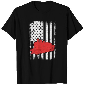 Discover US Patriotic Railroader T Shirts