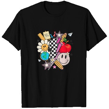 Discover Retro Teacher Life 2023 Back To School T Shirts