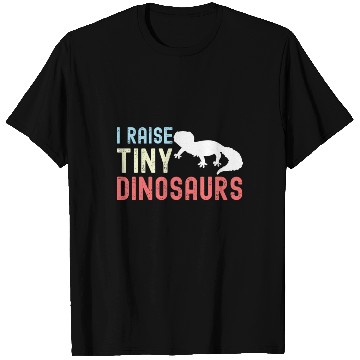 Discover I Raise Tiny Dinosaurs Funny Leopard Gecko Mom Dad T Shirts