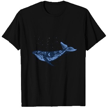 Discover Blue Whale and Stars T Shirts