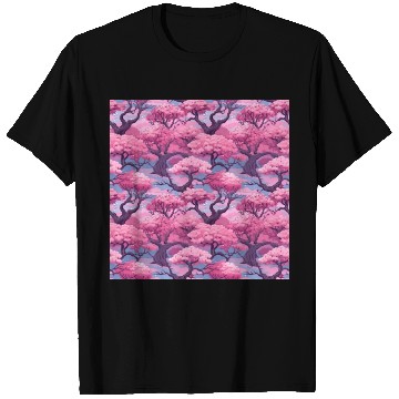 Discover Anime Euphoria: Fantasy Cherry Blossom Dreamscape T Shirts