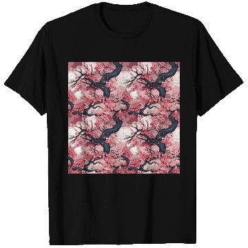 Discover Anime Euphoria: Fantasy Cherry Blossom Dreamscape T Shirts