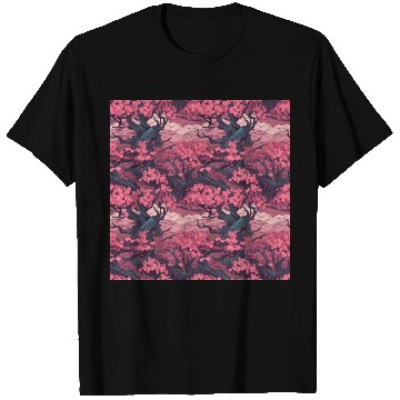 Discover Anime Euphoria: Fantasy Cherry Blossom Dreamscape T Shirts