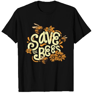 Discover Save The Bees Beekeeper Environmentalist T Shirts