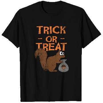 Discover Halloween Squirrel Trick Or Treat T Shirts