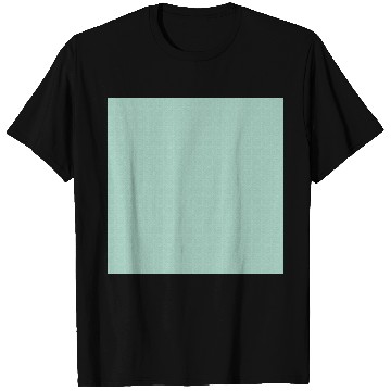Discover Teal White Dots Pattern T Shirts