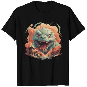 Discover Kaiju: Cityscape Destructor T Shirts