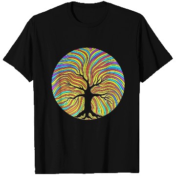 Discover Tree: detailed, relaxing, & positive T Shirts