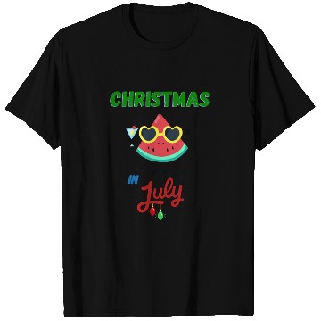 Discover christmas in july cute watermelon T Shirts for summer