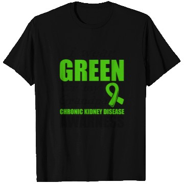 Discover I Wear Green For My Grandma Chronic Kidney T Shirts