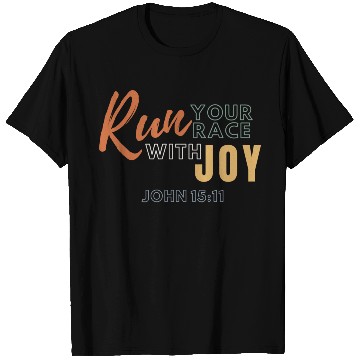 Discover Run your Race with Joy T Shirts