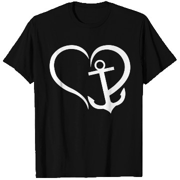 Discover Preppy Nautical Anchor For Sailors Boaters T Shirts
