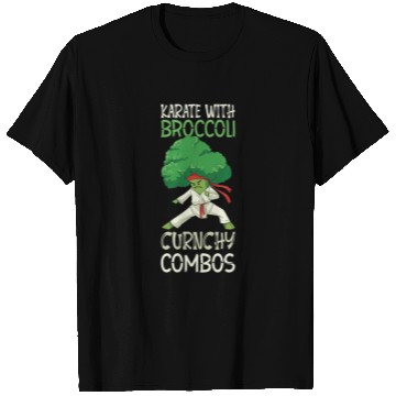 Discover Broccoli Martial Arts Karate MMA Boxing Kicks T Shirts