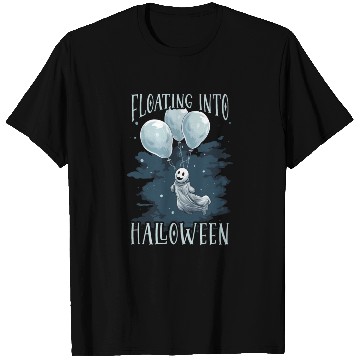 Discover Balloon Halloween Trick Or Treat Spooky Boo Ghost T Shirts
