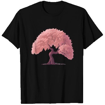 Discover Sakura tree T Shirts