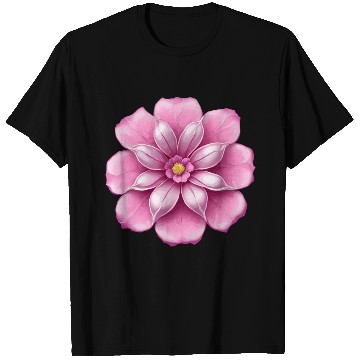 Discover Pink cherry blossom flower T Shirts