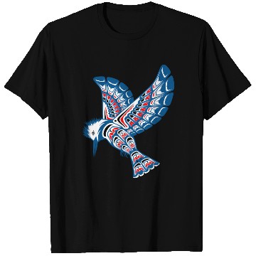 Discover Native American Style Kingfisher Pacific Northwest T Shirts