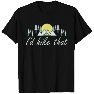 Discover Take a Hike, Hiking Lover, Adventure, Nature. T Shirts
