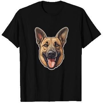 Discover Malinois Dog Face - Pet Lover's Delight T Shirts
