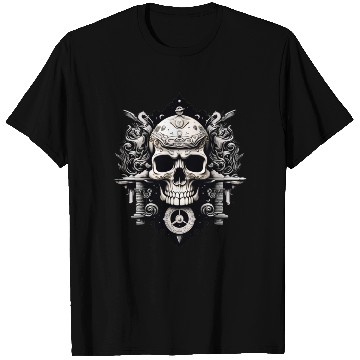 Discover Skull Abstract Street Art T Shirts
