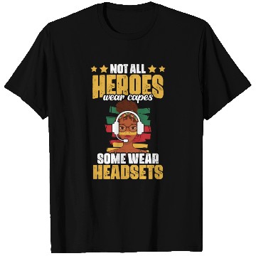 Discover Not All Heroes Wear Capes Awesome Melanated T Shirts
